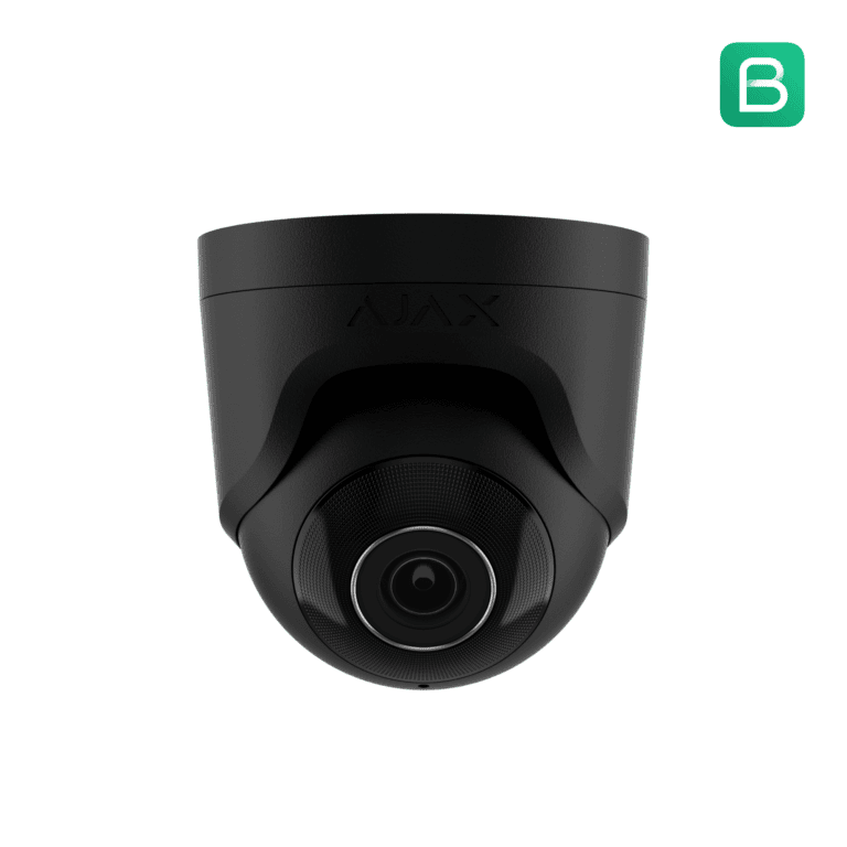 Camรฉra Ajax TurretCam Noir de face