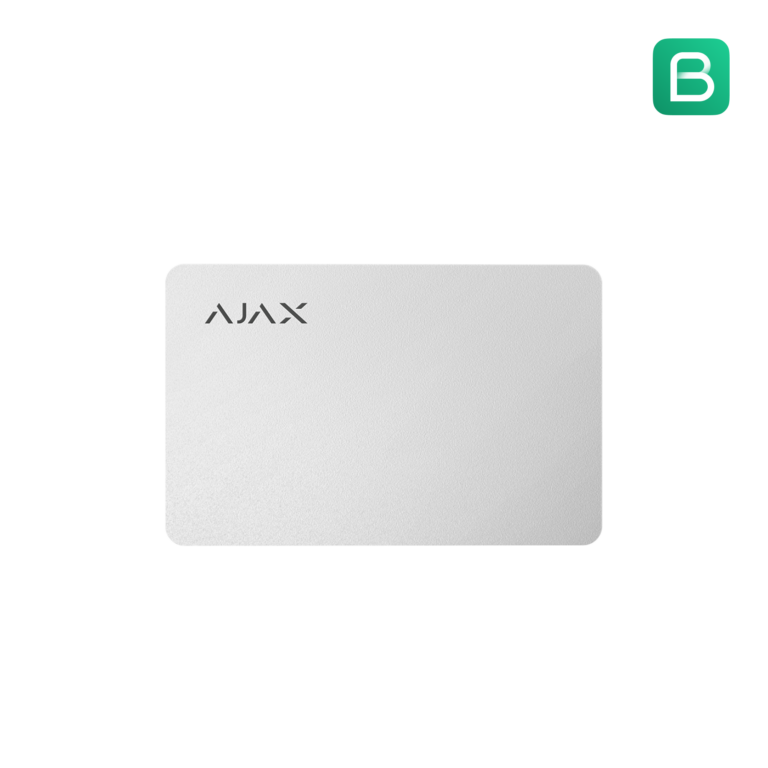 Carte d'accès Ajax Pass Blanc de face