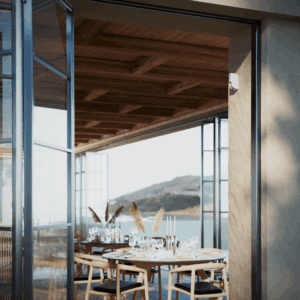 Ajax Curtain Outdoor en situation extérieure