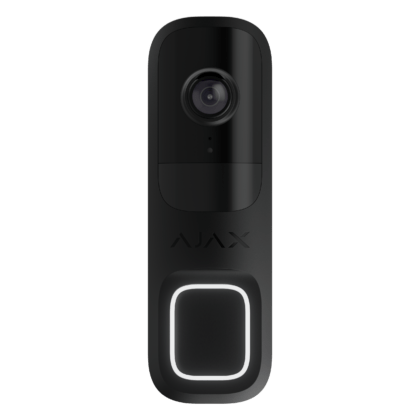 Ajax DoorBell Noir de Face