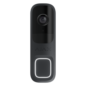 Sonnette intelligente Ajax DoorBell Graphite de face