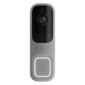 Sonnette intelligente Ajax DoorBell Gris de face
