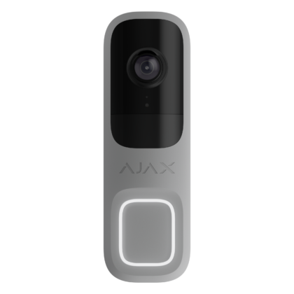 Ajax DoorBell Gris de face