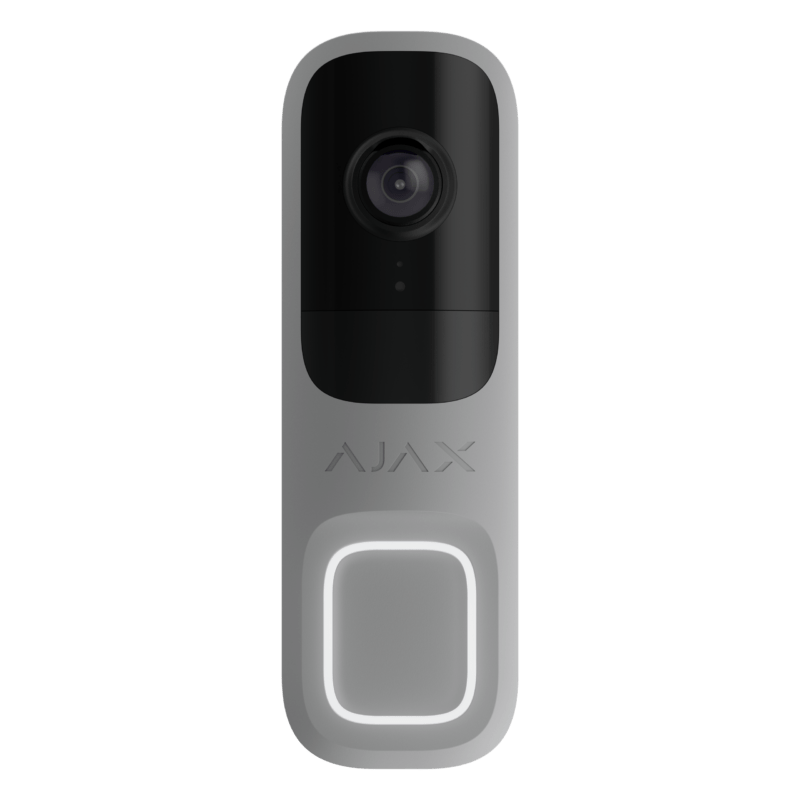 Ajax DoorBell Gris de face