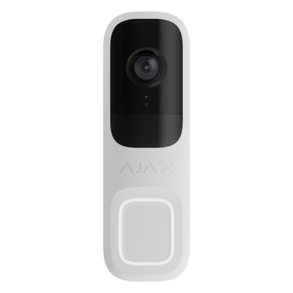 Ajax DoorBell Blanc de face