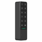 Ajax KeyPad Outdoor Noir Vue de biais