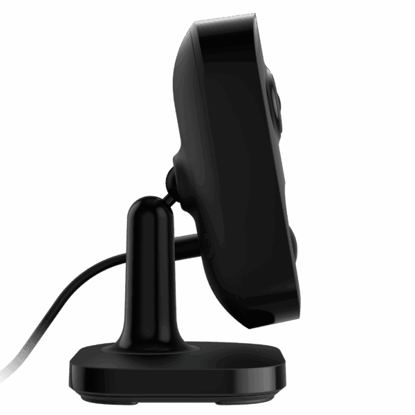 Caméra d'intérieur Ajax IndoorCam Noir de côté