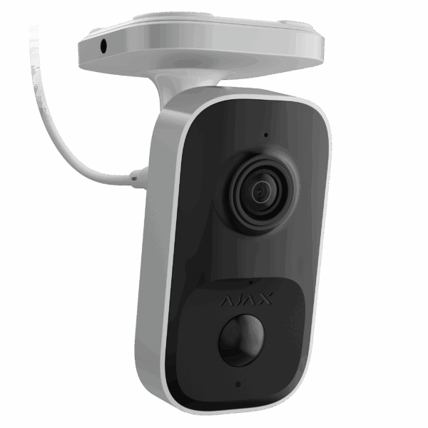 Caméra d'intérieur Ajax IndoorCam Blanc accrochée